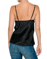 Goddess Embroidered Camisole - Black