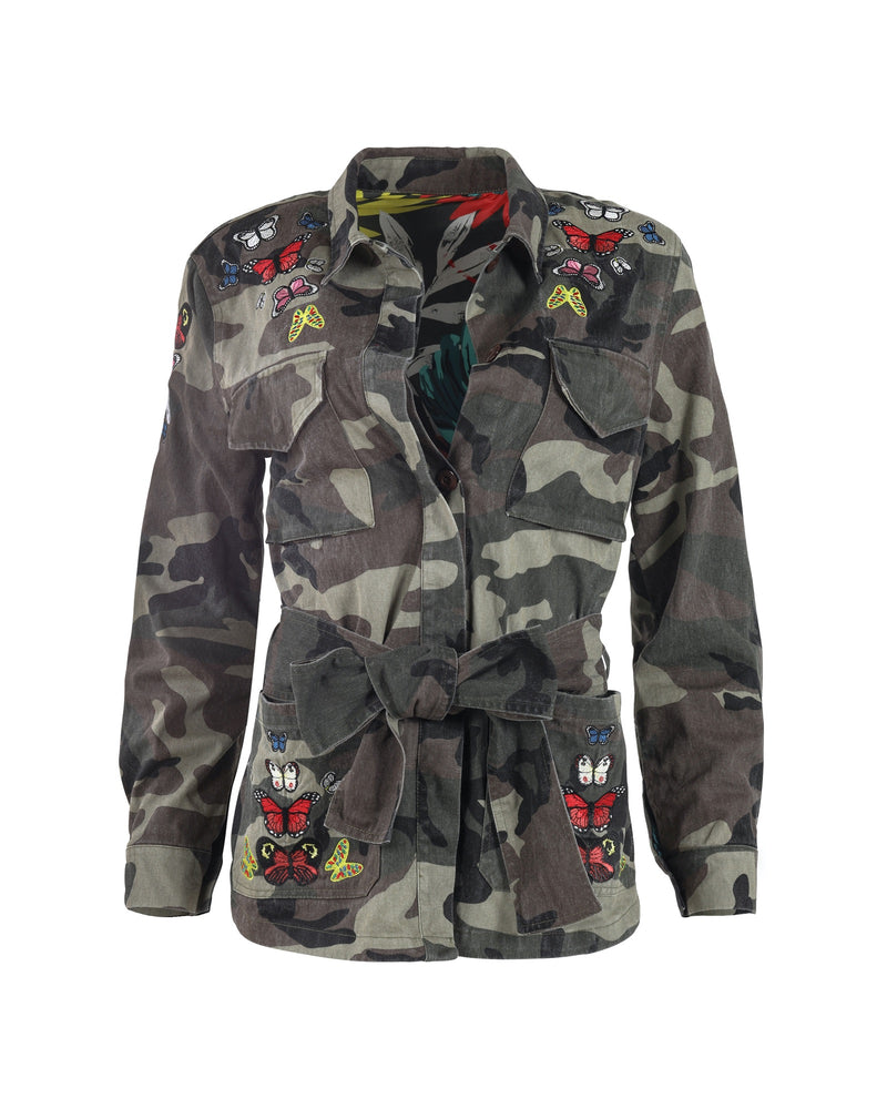 Butterfly Bomb Jacket Camo