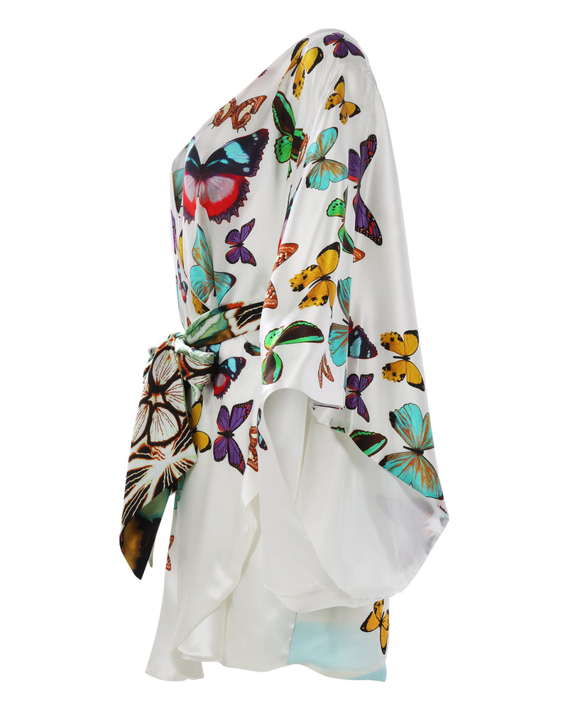 Butterfly Kimono - White