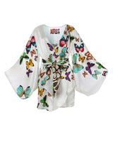 Butterfly Kimono - White