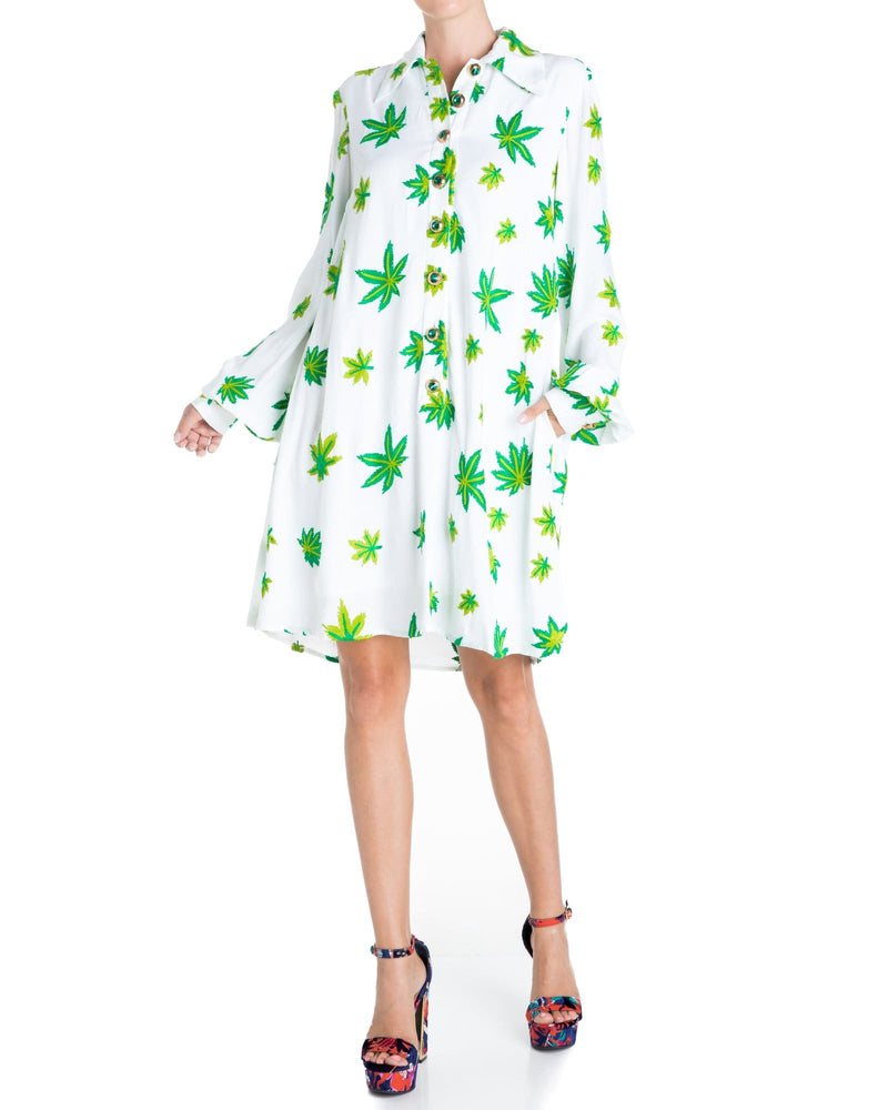 Party Girl Dress - Good Times White