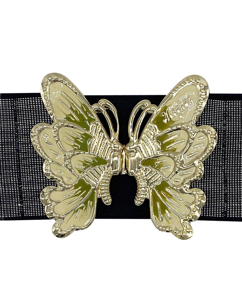 Butterfly Belt - Black Sparkle - Meghan Fabulous