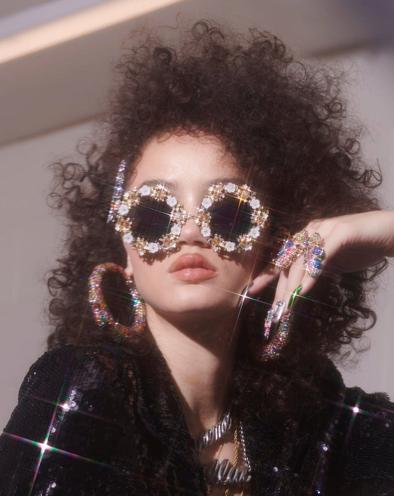Champagne & Sparkles Funglasses