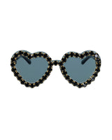 I Heart U Funglasses - Black