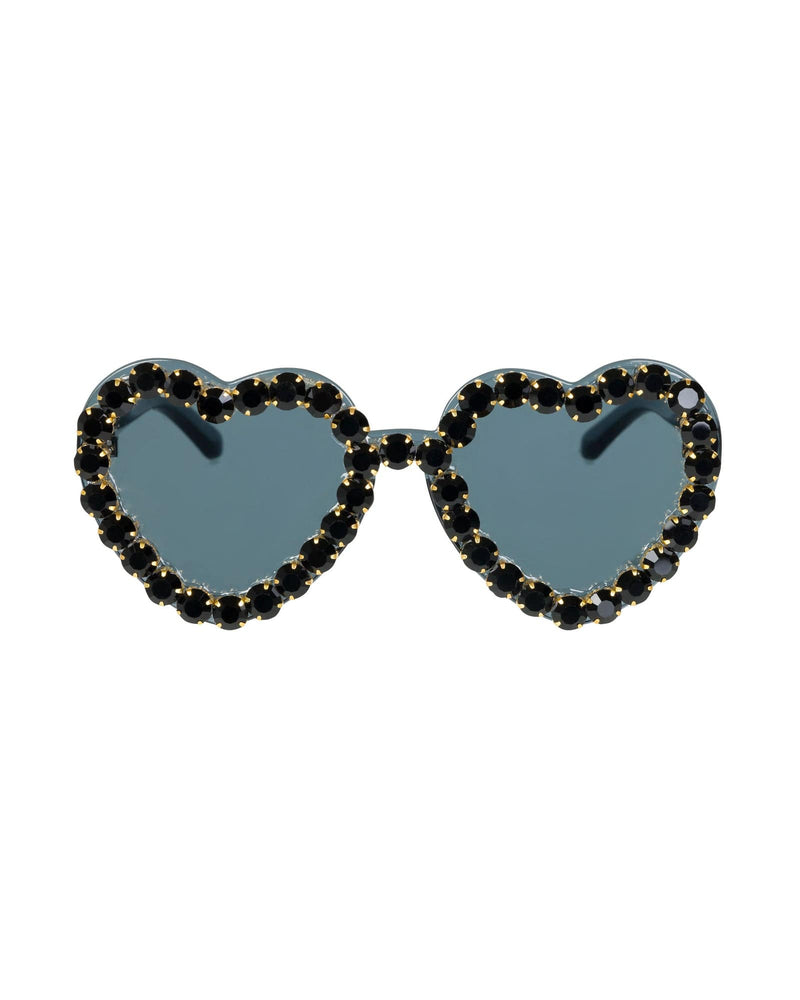 I Heart U Funglasses - Black