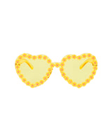 I Heart Hippies Funglasses - Yellow