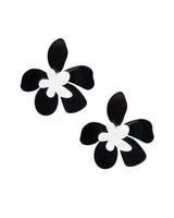 Maui Wowie Earrings - Black / White