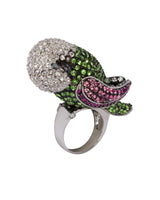 Tropical Parrot Ring