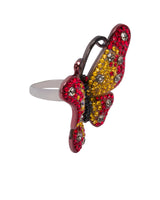 Mariposa Ring - Red / Yellow