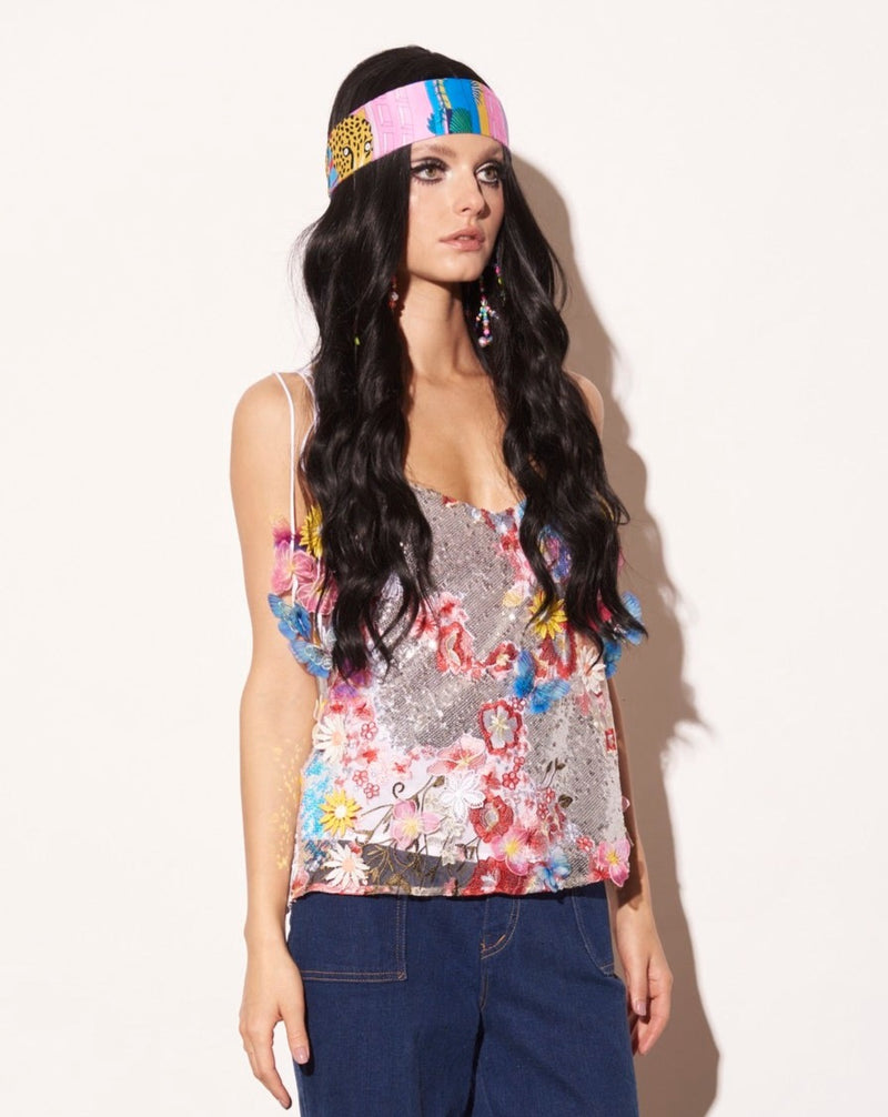 The Madame Butterfly Reversible Sequin Camisole – Meghan Fabulous