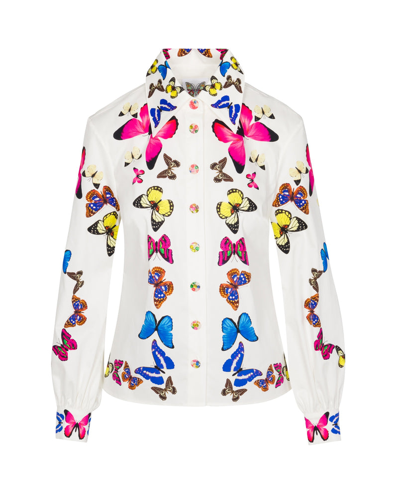 The Mariposa Button-Down Top