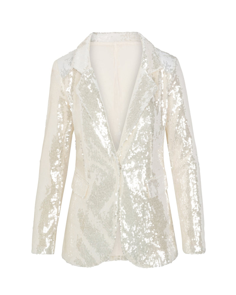 Disco Diva Sequin Suit - White