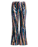 Martini Sequin Pants - Rainbow Glitter