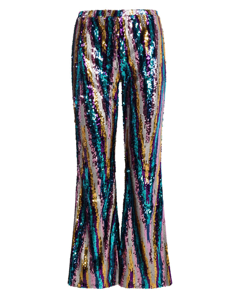 Martini Sequin Pants - Rainbow Glitter – Meghan Fabulous