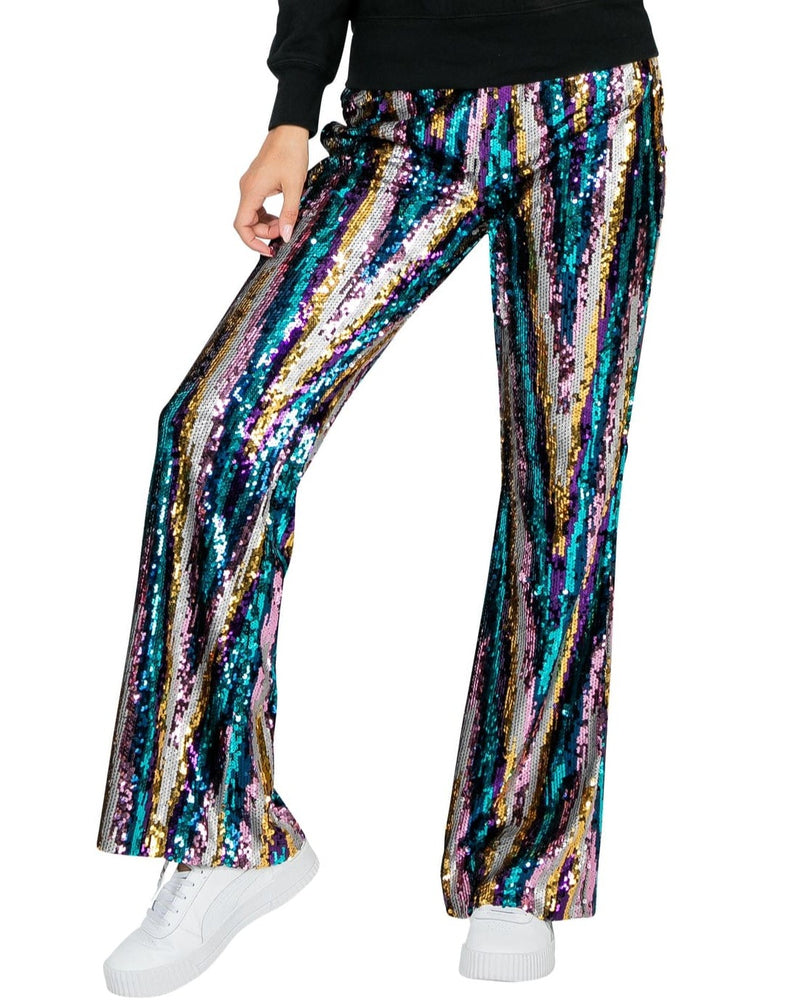 Martini Sequin Pants - Rainbow Glitter – Meghan Fabulous