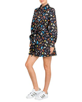 The Butterfly Shirt Dress - Black