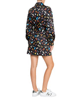 The Butterfly Shirt Dress - Black