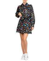 The Butterfly Shirt Dress - Black