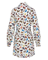The Butterfly Shirt Dress - Ivory