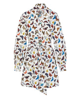 The Butterfly Shirt Dress - Ivory