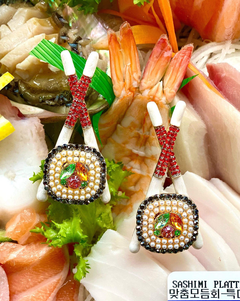 Hot Sushi Date Earrings