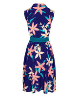 The Honeysuckle Midi Dress - Royal