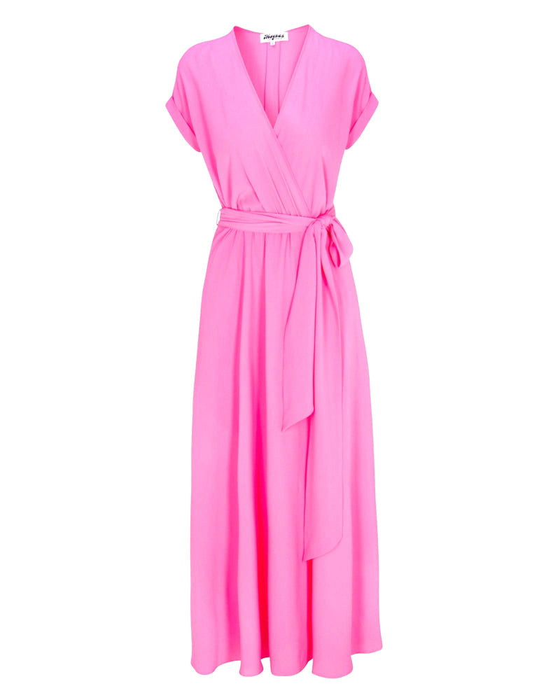 Jasmine Maxi Dress - Bubblegum Pink – Meghan Fabulous