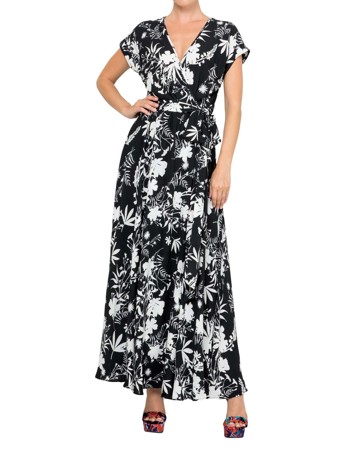 Jasmine Maxi Dress - Dahlia Black