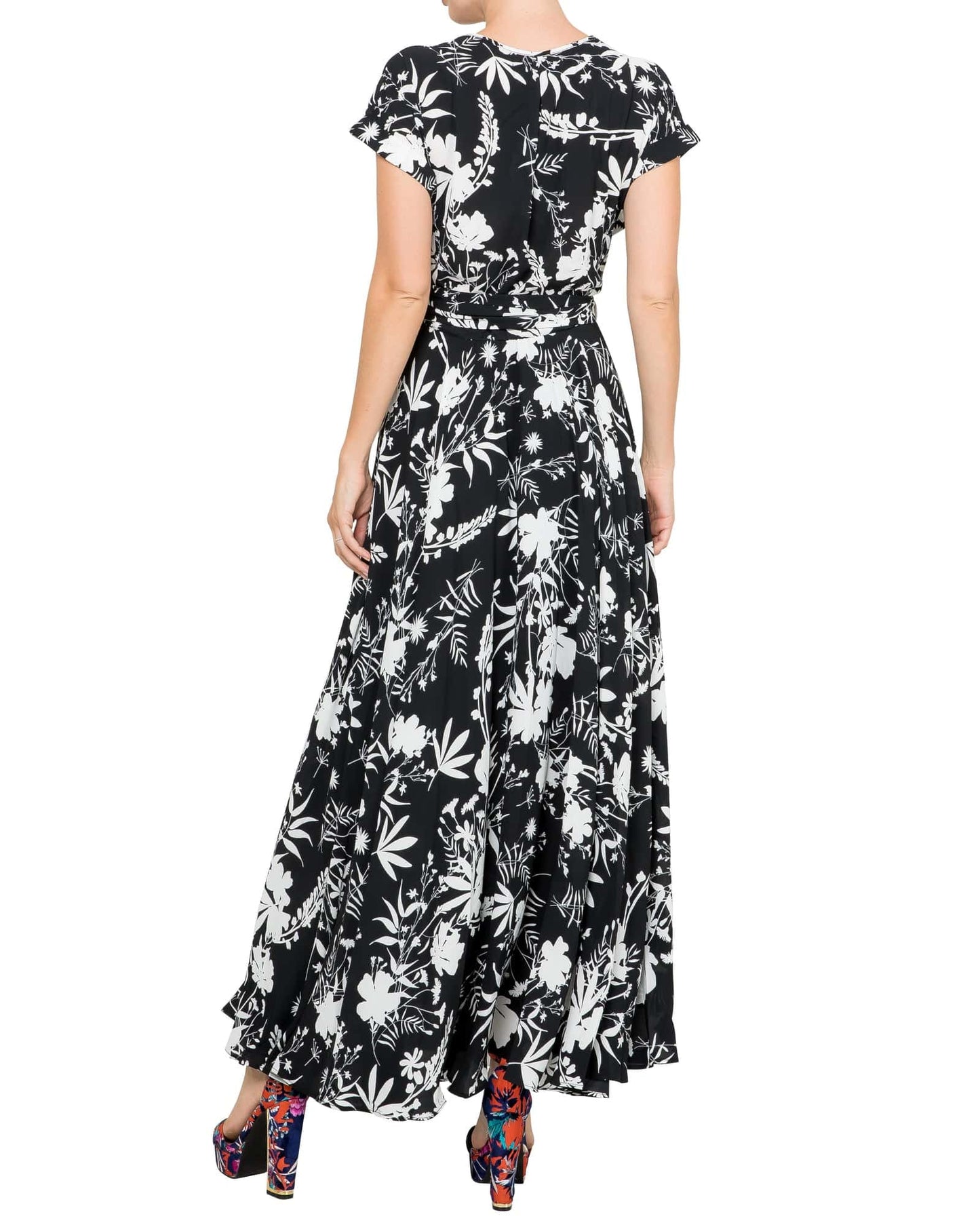 Jasmine Maxi Dress - Dahlia Black