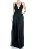 Enchanted Garden Maxi Dress - Black - Meghan Fabulous
