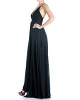 Enchanted Garden Maxi Dress - Black - Meghan Fabulous