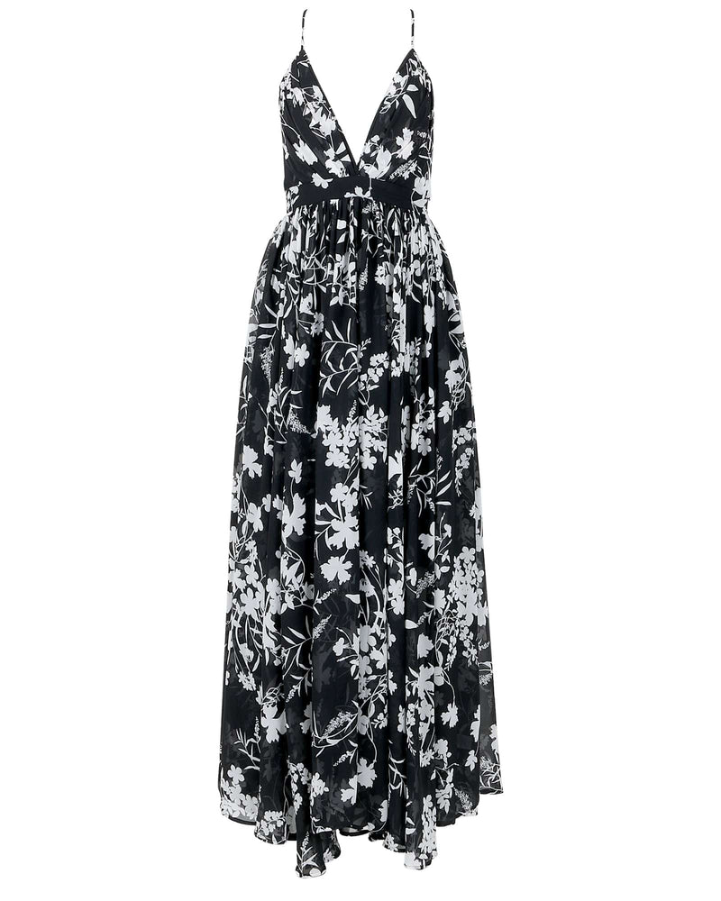 Enchanted Garden Maxi Dress - Dahlia Black – Meghan Fabulous