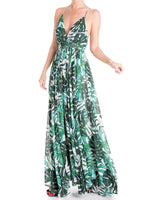 Enchanted Garden Maxi Dress - Palm Beach Green