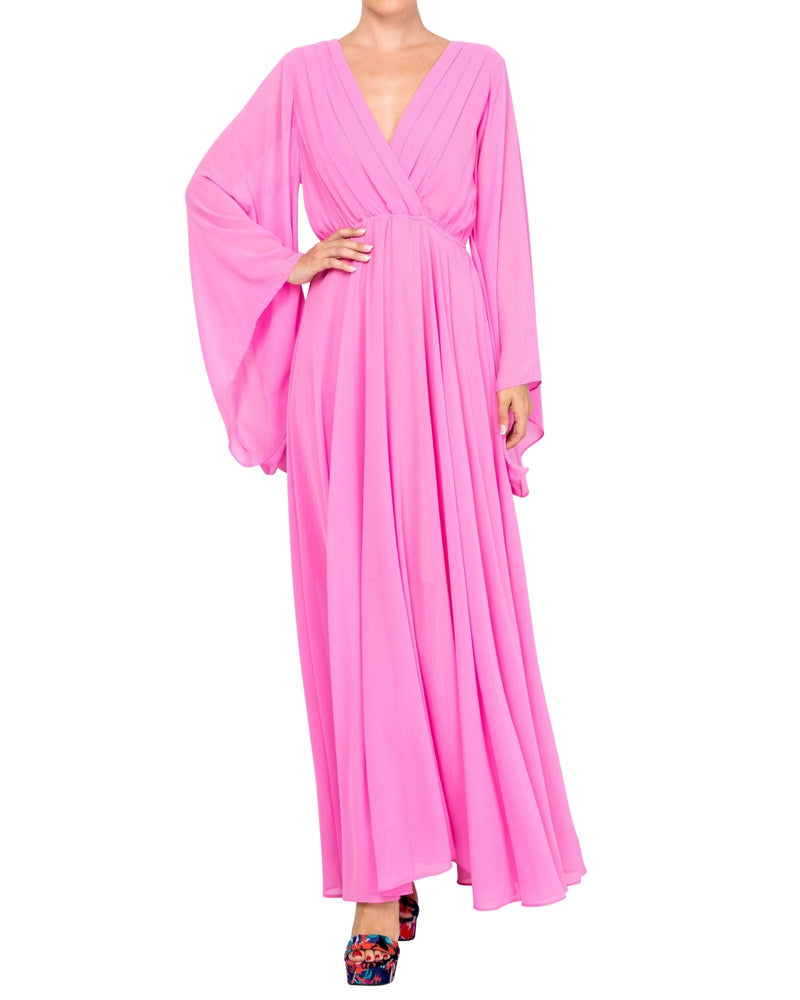 Sunset Maxi Dress - Bubblegum Pink