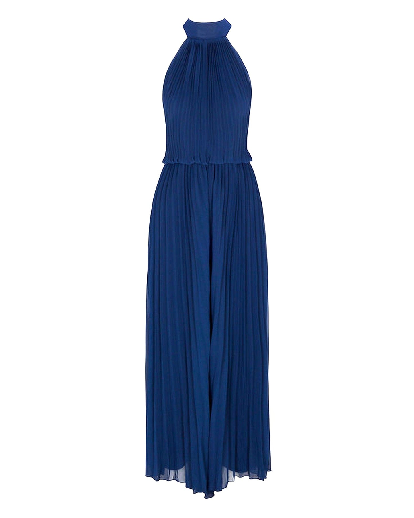 Wild Orchid Pleat Jumpsuit - Navy