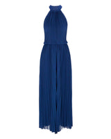 Wild Orchid Pleat Jumpsuit - Navy