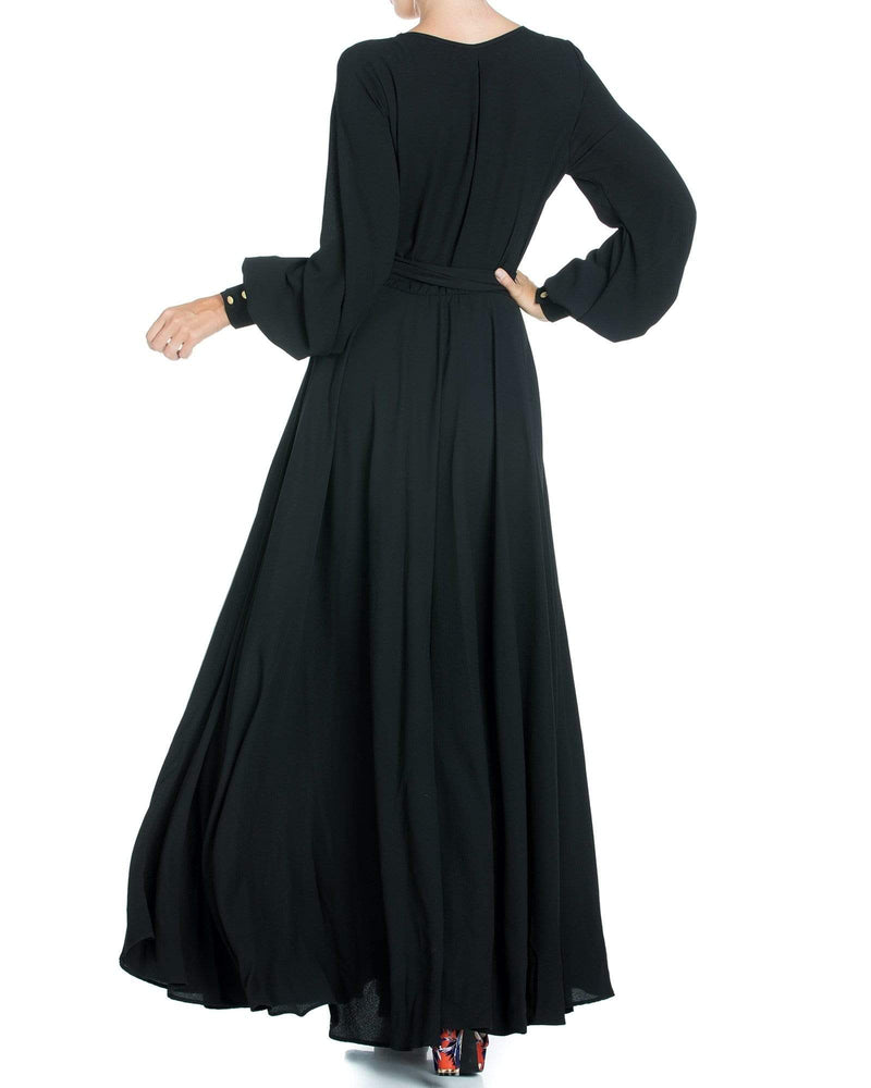 LilyPad Maxi Dress - Black – Meghan Fabulous