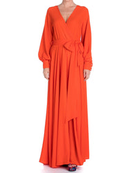 LilyPad Maxi Dress - Flame