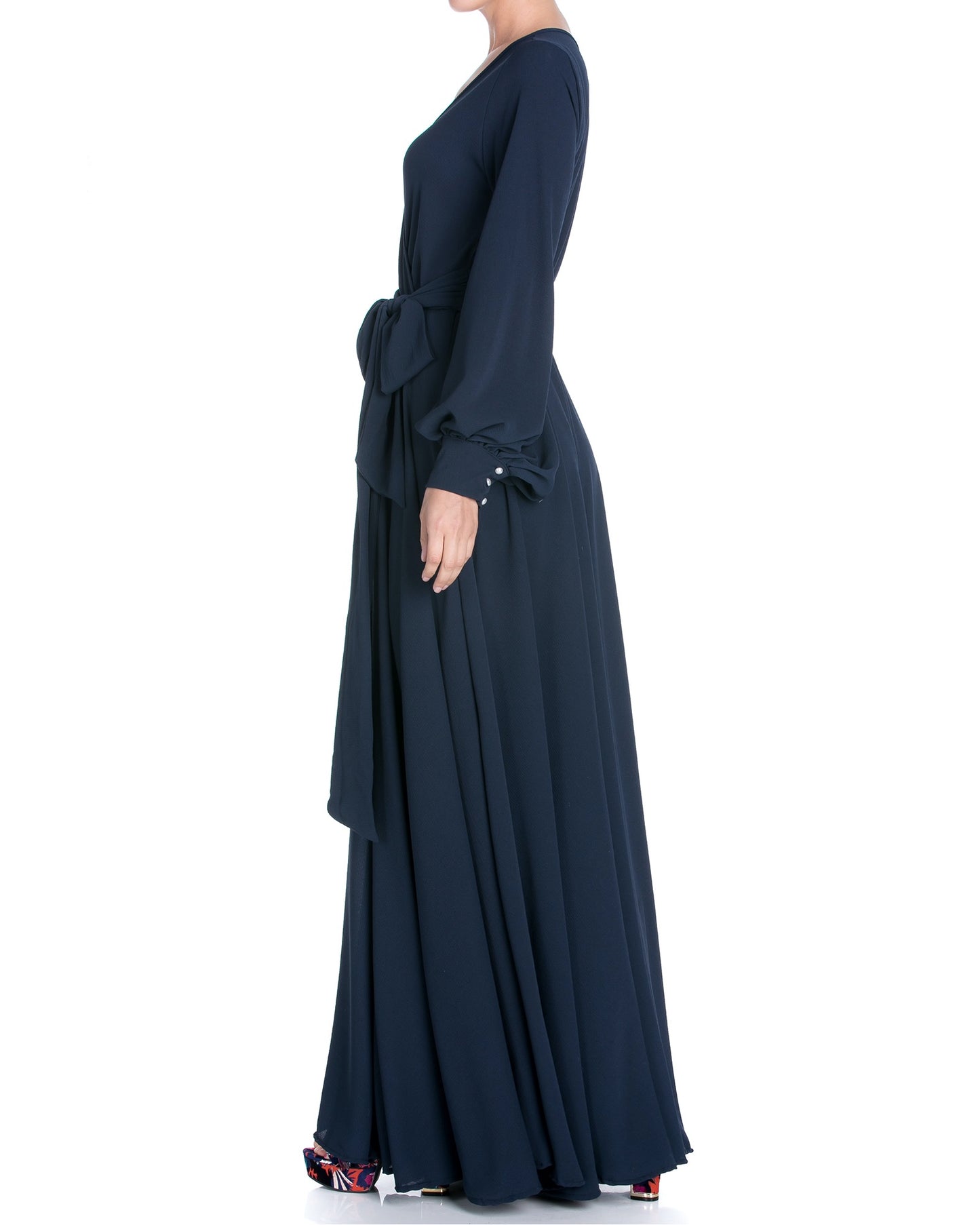 LilyPad Maxi Dress - Navy