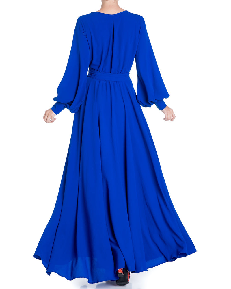 LilyPad Maxi Dress - Royal