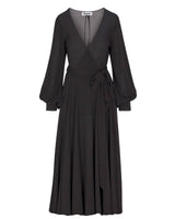 LilyPad Midi Dress - Black