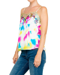 Grateful Dead Fabulous Tie Dye Lace Cami