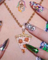 Pizza Party Necklace