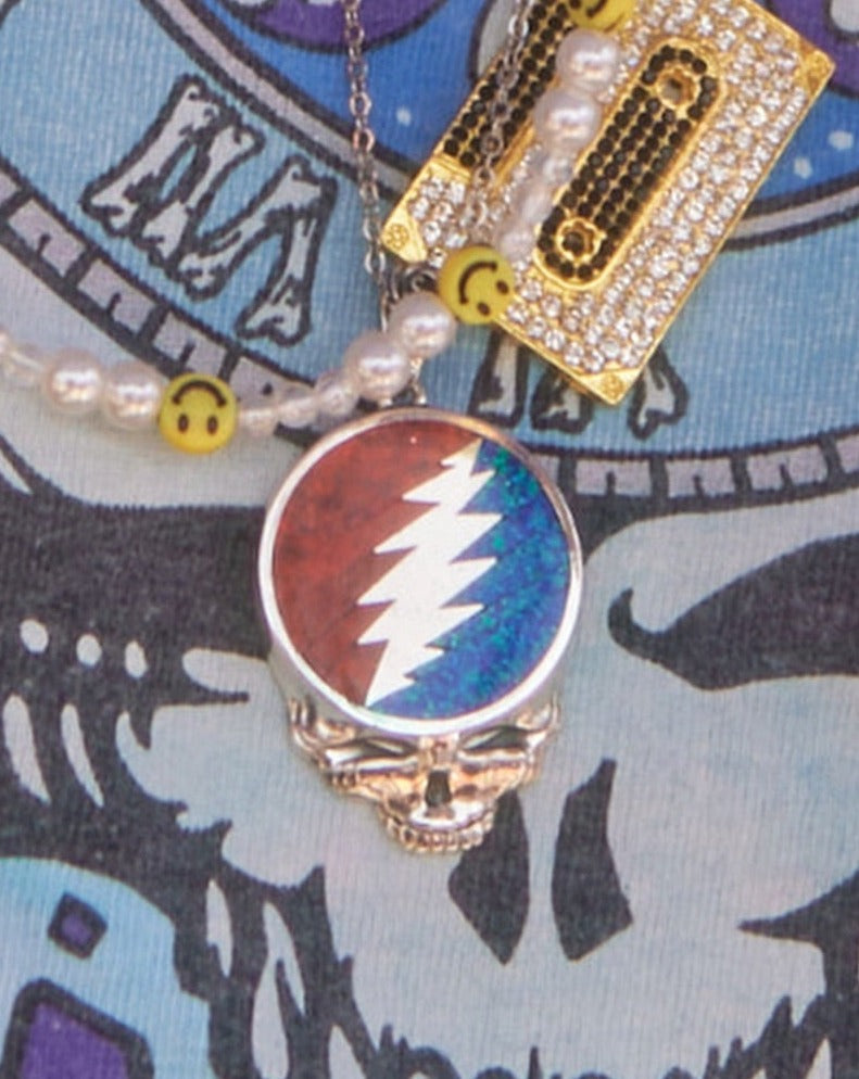 Steal Your Face Opal Pendant